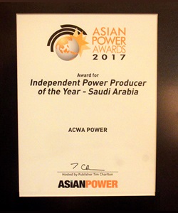 Independent Power Producer of the Year - Saudi Arabia 