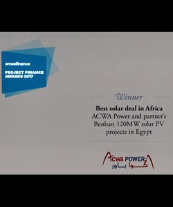 Best Solar Deal in Africa, 2017