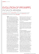 EVOLUTION OF IPP/IWPPS IN SAUDI ARABIA (QURAYYAH)