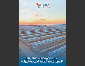 <p>مشروع بوكبورت المستقل لإنتاج الكهرباء بتقنية الطاقة الشمسية المركزة</p>