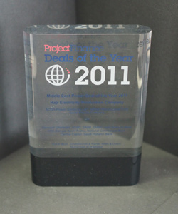 DEAL OF THE YEAR HAJR, PROJECT FINANCE, 2011