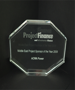 MIDDLE EAST PROJECT SPONSER OF THE YEAR PROJECT FINANCE 2009